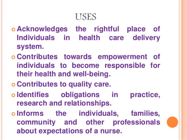 Goals and Principles for Ethical Conduct